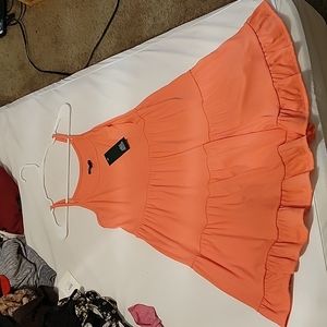 Wild fable peach colored sun dress